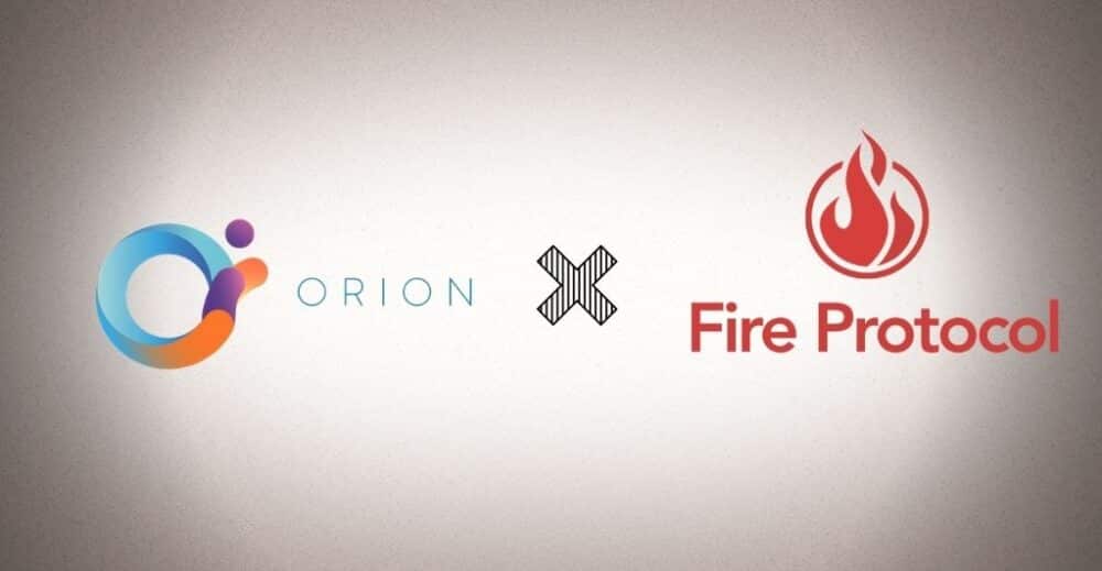 Fire Protocol and Orion Protocol Establishes Strategic Partnership